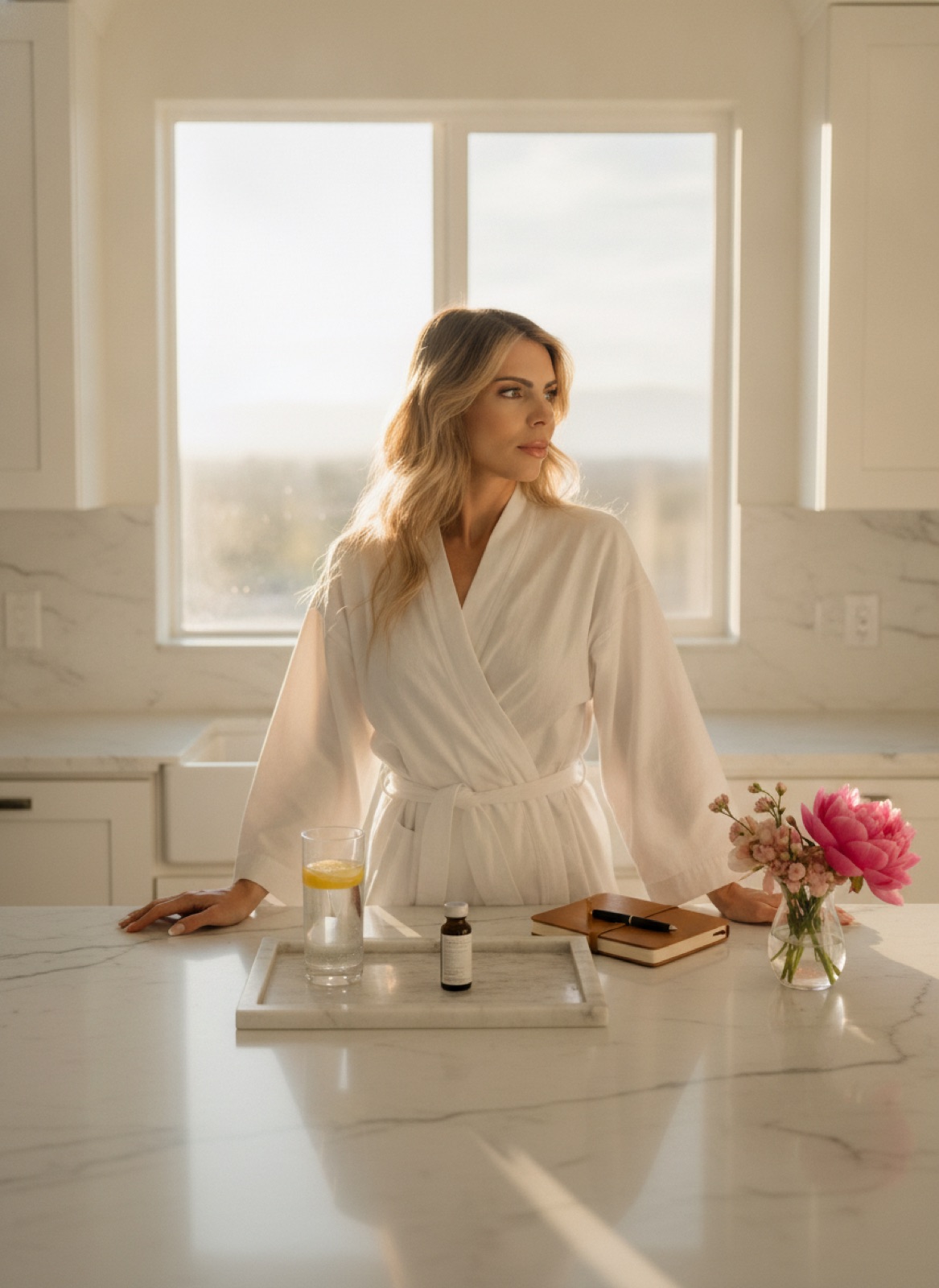Caleigh's morning ritual